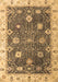 Machine Washable Oriental Brown Traditional Rug, wshabs4310brn