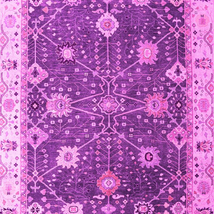 Machine Washable Oriental Pink Traditional Rug, wshabs4310pnk