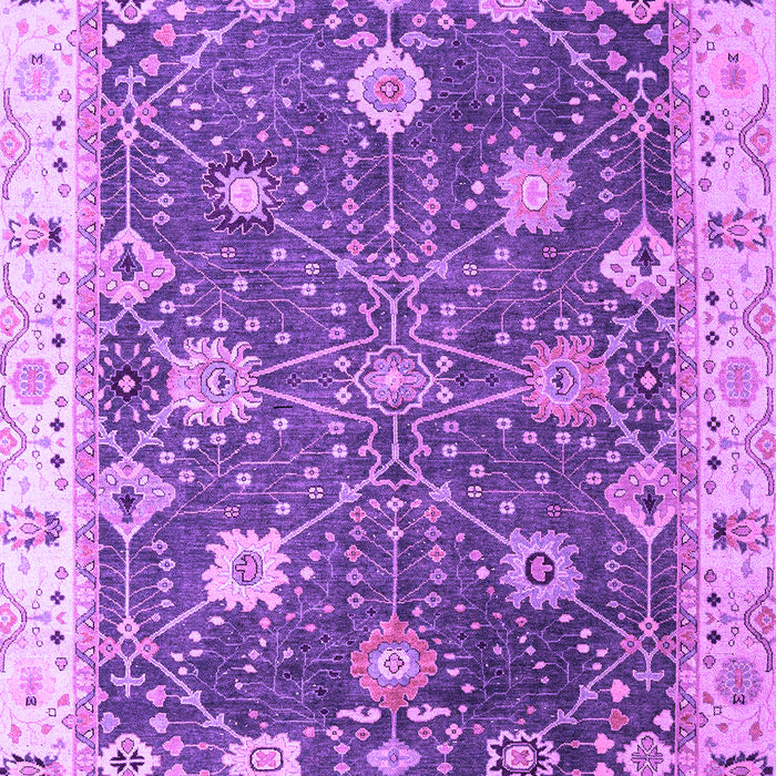 Machine Washable Oriental Purple Traditional Area Rugs, wshabs4310pur