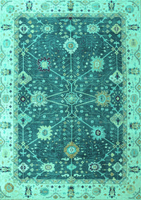 Oriental Turquoise Traditional Rug, abs4310turq