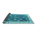 Sideview of Oriental Light Blue Traditional Rug, abs4310lblu