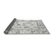 Sideview of Oriental Gray Traditional Rug, abs4311gry