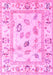 Oriental Pink Traditional Rug, abs4311pnk