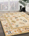 Machine Washable Abstract Brown Sand Brown Rug in a Family Room, wshabs4311