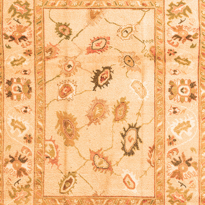 Oriental Orange Traditional Rug, abs4311org