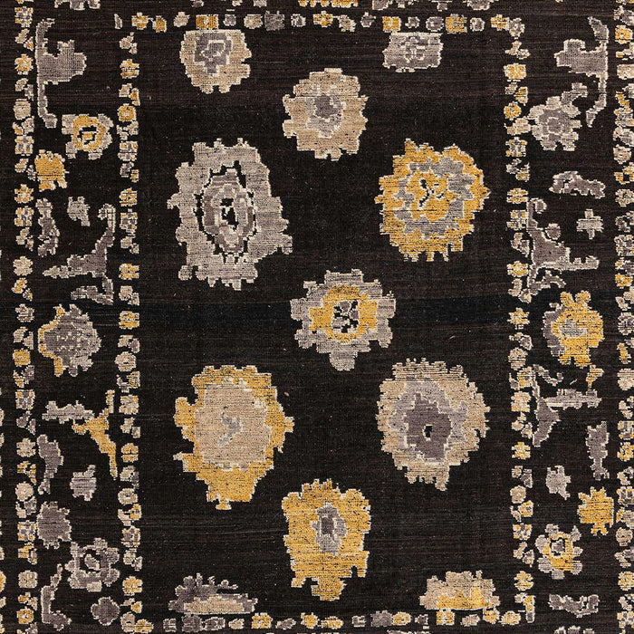 Machine Washable Abstract Dark Almond Brown Rug, wshabs4312