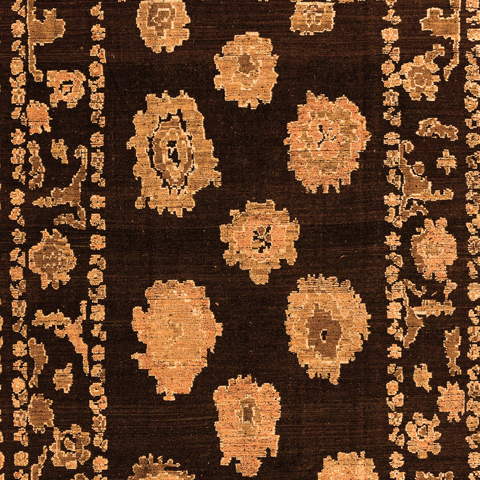Abstract Orange Modern Rug, abs4312org