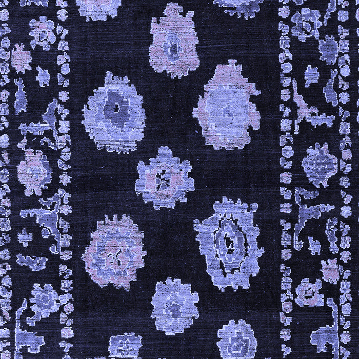 Abstract Blue Modern Rug, abs4312blu