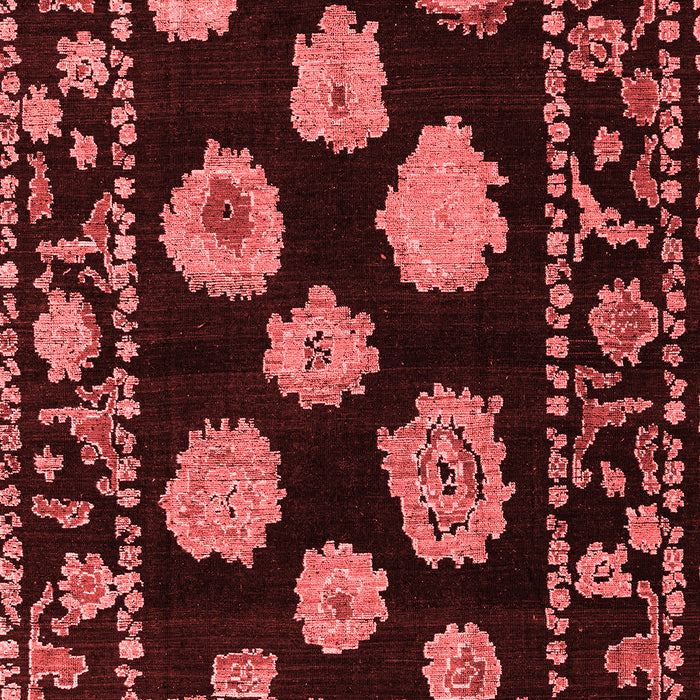 Abstract Red Modern Area Rugs