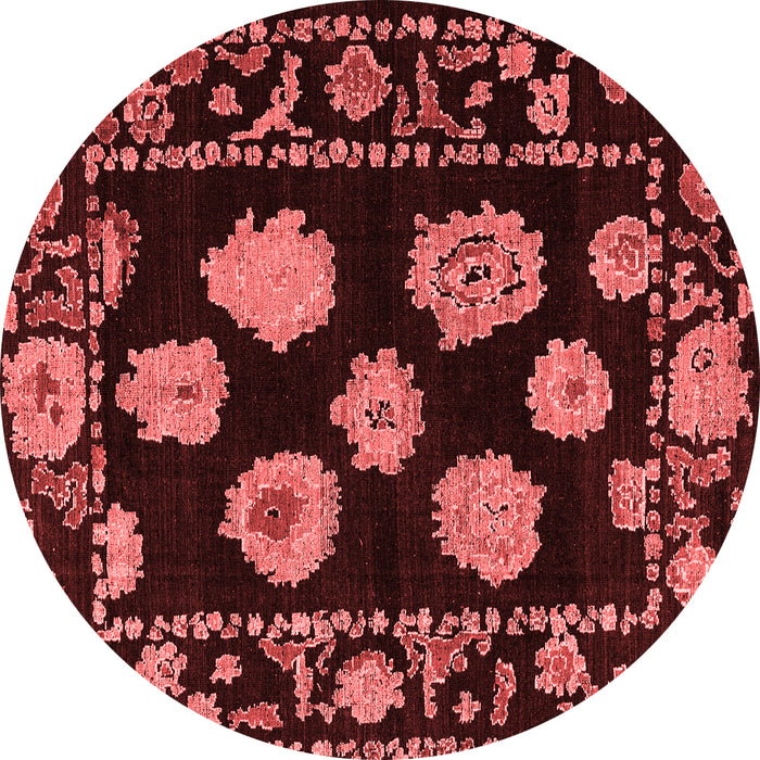 Abstract Red Modern Rug, abs4312red