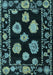 Machine Washable Abstract Light Blue Modern Rug, wshabs4312lblu