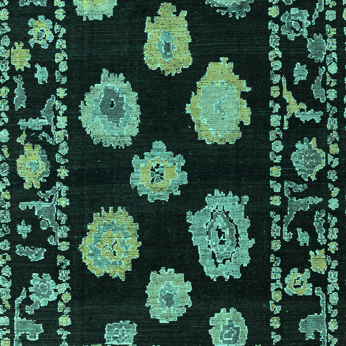 Abstract Turquoise Modern Rug, abs4312turq