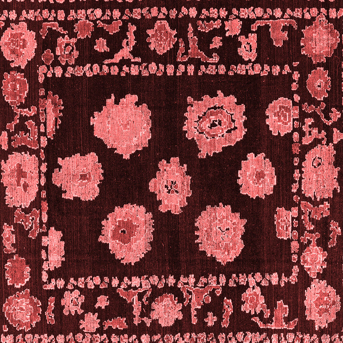Abstract Red Modern Rug, abs4312red
