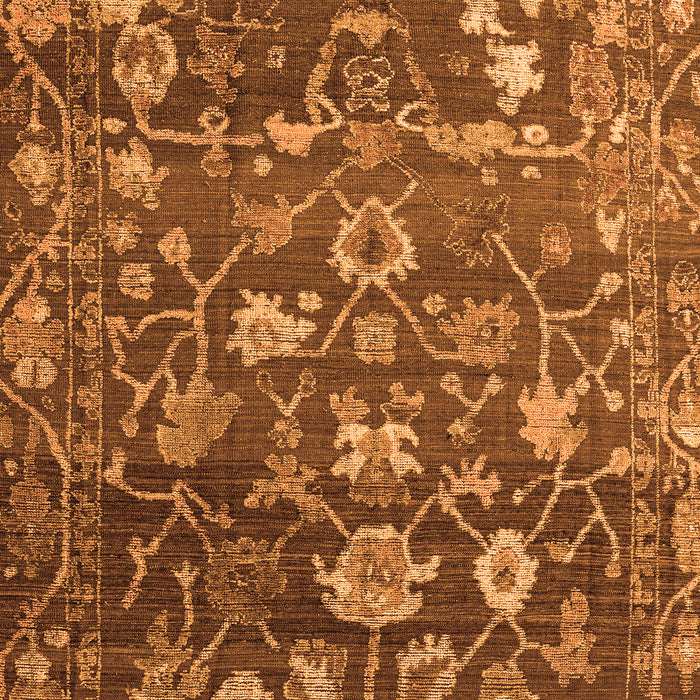 Machine Washable Abstract Orange Modern Area Rugs, wshabs4313org