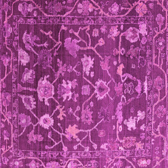 Square Abstract Pink Modern Rug, abs4313pnk