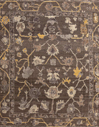 Machine Washable Abstract Dark Brown Rug, wshabs4313