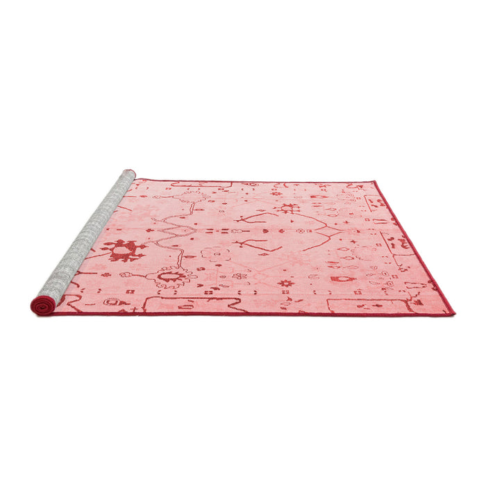 Modern Red Washable Rugs