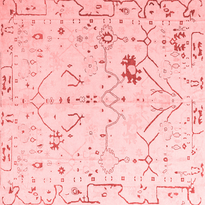 Solid Red Modern Rug, abs4314red