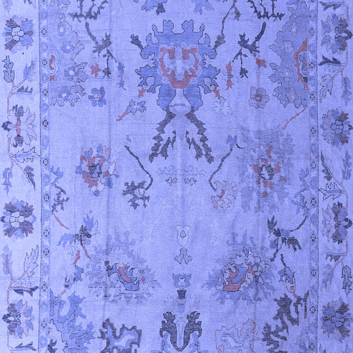 Abstract Blue Modern Rug, abs4315blu