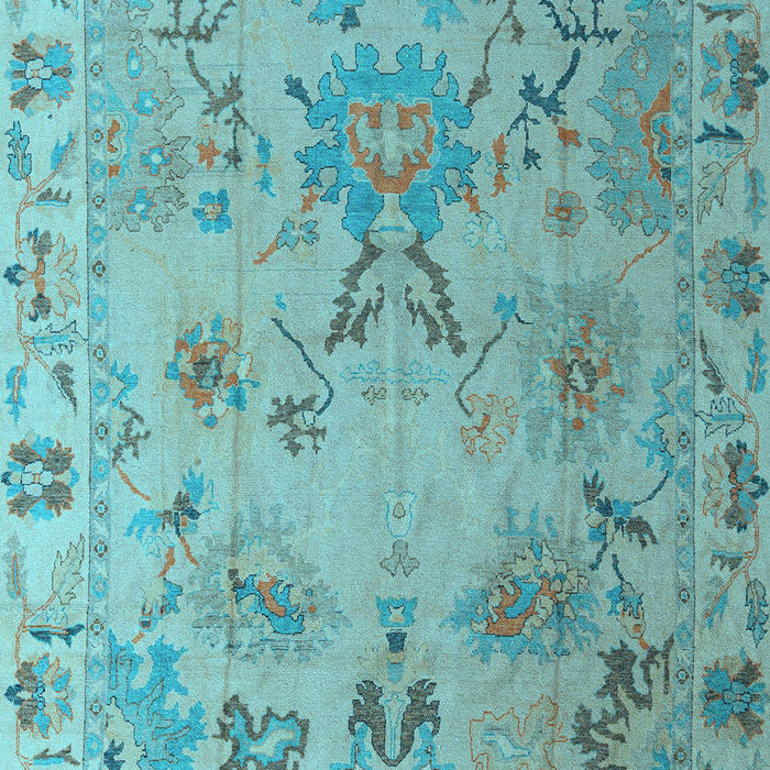 Machine Washable Abstract Light Blue Modern Rug, wshabs4315lblu