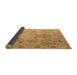 Sideview of Abstract Brown Modern Rug, abs4315brn