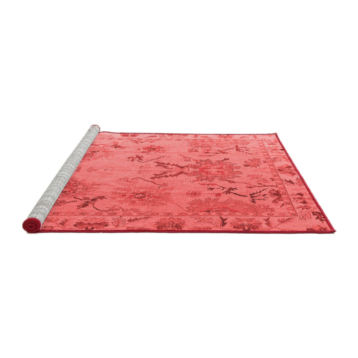 Modern Red Washable Rugs