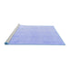 Sideview of Machine Washable Oriental Blue Traditional Rug, wshabs4316blu