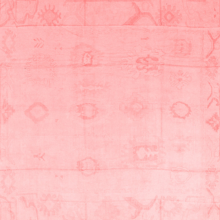 Machine Washable Oriental Red Traditional Rug, wshabs4316red