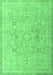 Oriental Emerald Green Traditional Rug, abs4318emgrn