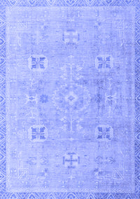 Oriental Blue Traditional Rug, abs4318blu