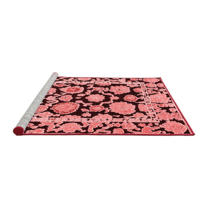 Modern Red Washable Rugs