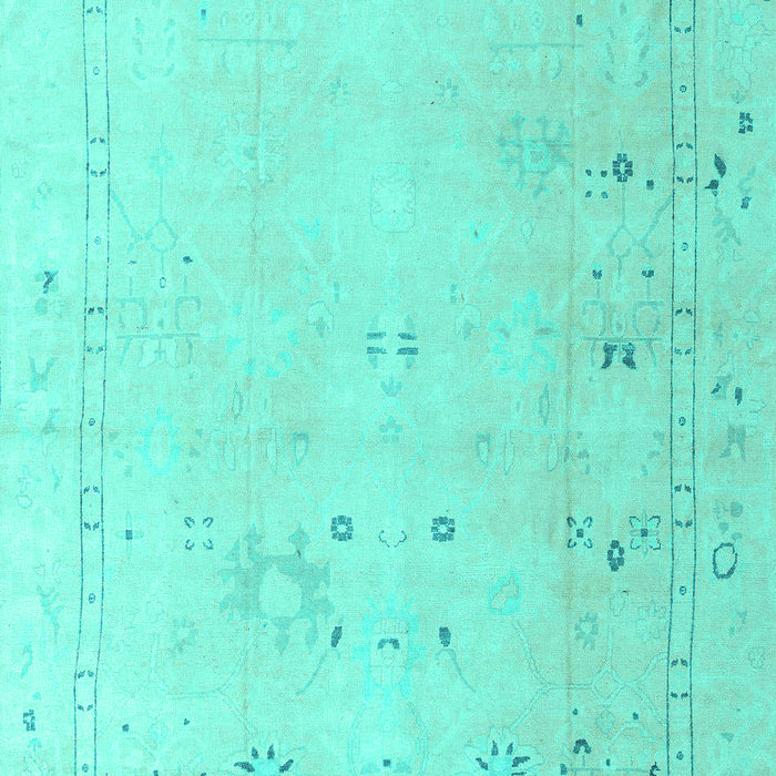 Oriental Turquoise Traditional Rug, abs4320turq