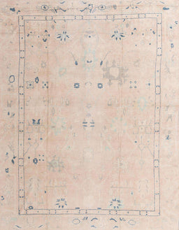 Abstract Desert Sand Beige Oriental Rug, abs4320