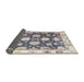 Sideview of Abstract Desert Sand Beige Oriental Rug, abs4321