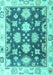 Oriental Turquoise Traditional Rug, abs4321turq