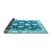 Sideview of Oriental Light Blue Traditional Rug, abs4321lblu