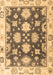 Machine Washable Oriental Brown Traditional Rug, wshabs4321brn