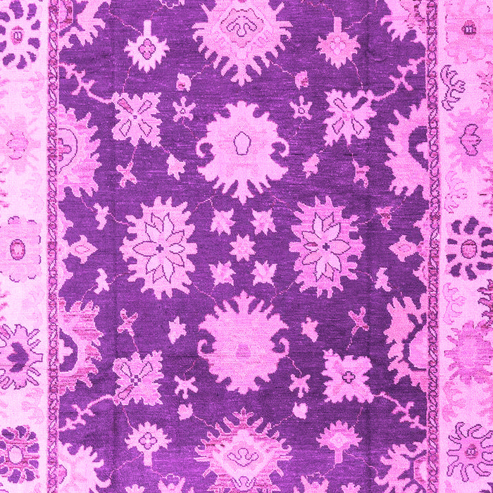Machine Washable Oriental Pink Traditional Rug, wshabs4321pnk