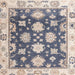 Square Machine Washable Abstract Desert Sand Beige Rug, wshabs4321