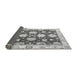 Sideview of Oriental Gray Traditional Rug, abs4321gry