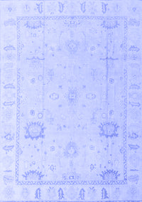 Oriental Blue Traditional Rug, abs4322blu