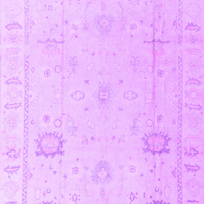 Machine Washable Oriental Purple Traditional Area Rugs, wshabs4322pur