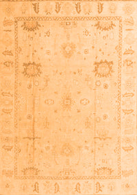 Oriental Orange Traditional Rug, abs4322org