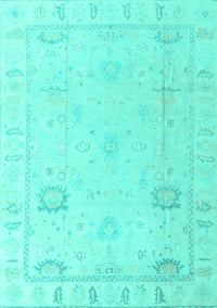 Oriental Turquoise Traditional Rug, abs4322turq