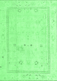 Oriental Emerald Green Traditional Rug, abs4323emgrn