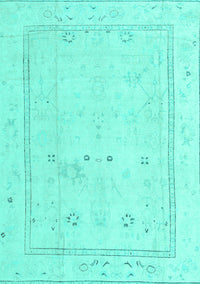 Oriental Turquoise Traditional Rug, abs4323turq