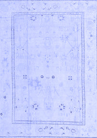 Oriental Blue Traditional Rug, abs4323blu