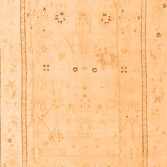 Oriental Orange Traditional Rug, abs4323org