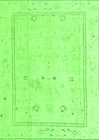 Oriental Green Traditional Rug, abs4323grn