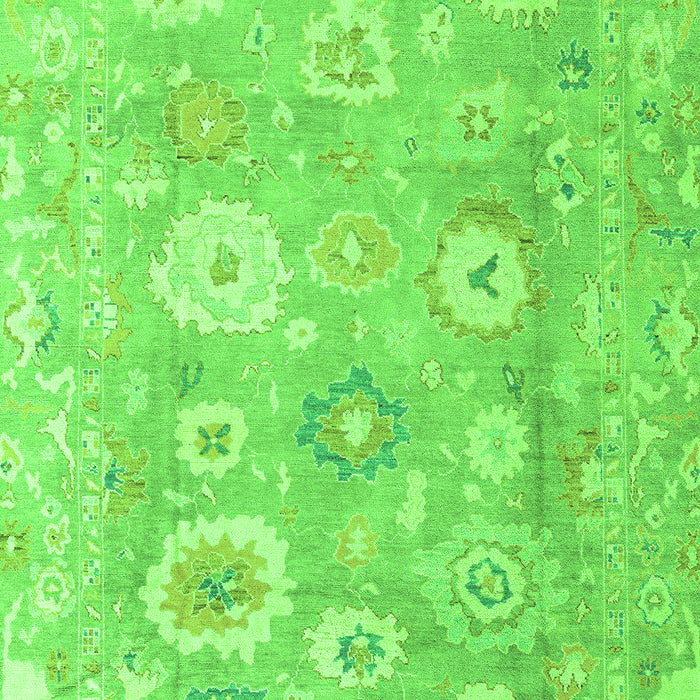 Oriental Green Traditional Rug, abs4324grn